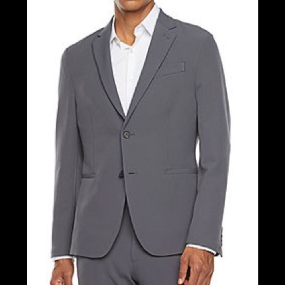 JF
j.ferrar gray Suit Jacket Size 58 NWT
